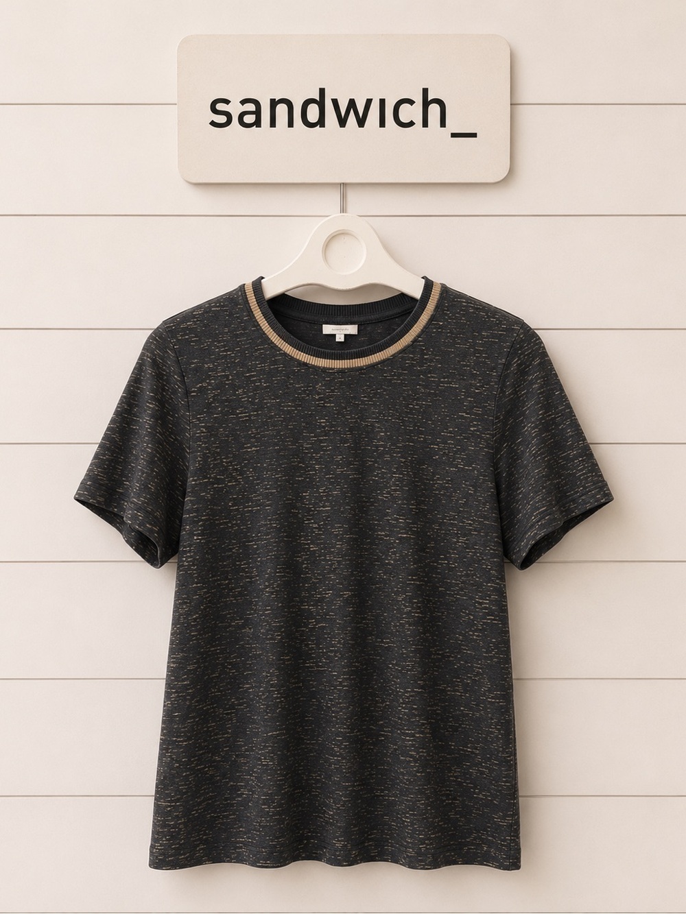 SANDWICH SHORT SLEEVE TOP – SIZE L